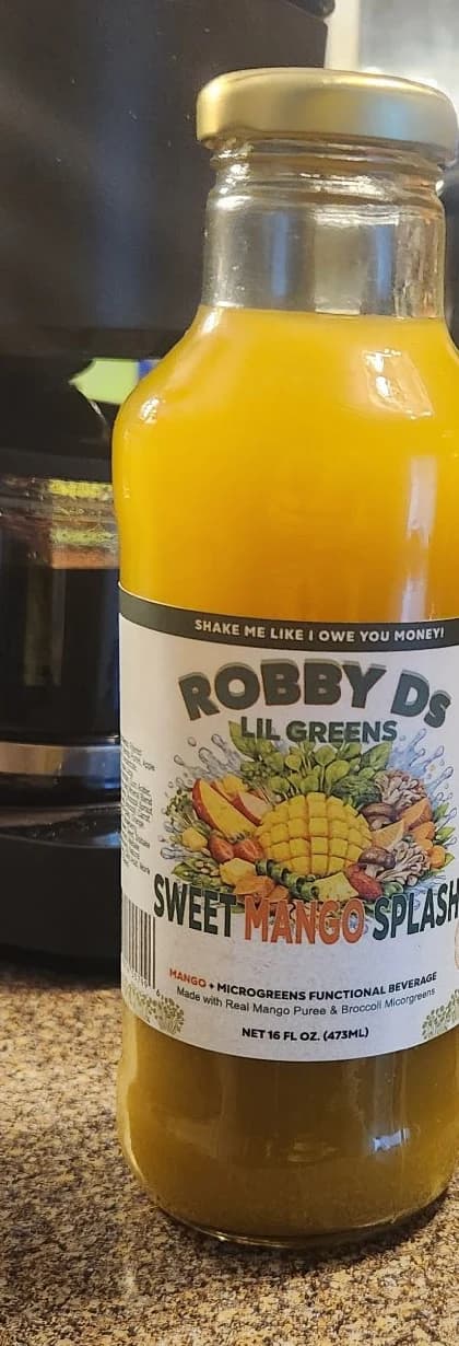 Sweet Mango Splash 16 fl oz bottle
