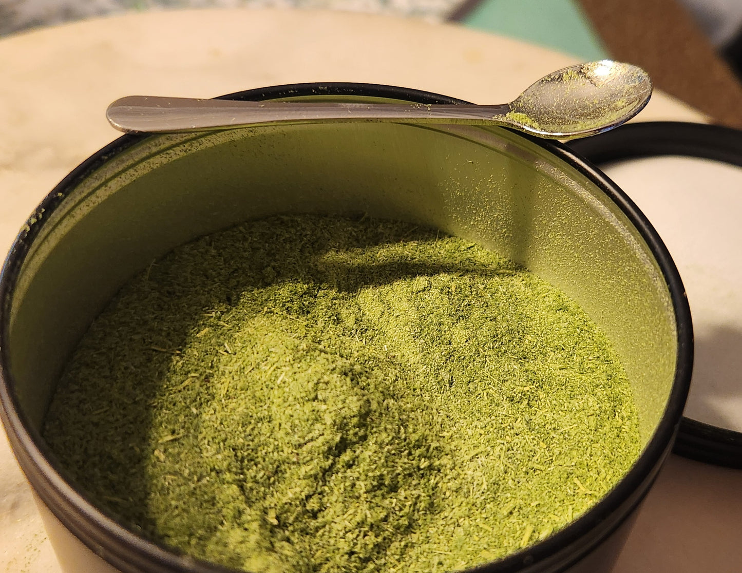 Organic microgreen pea freeze dried